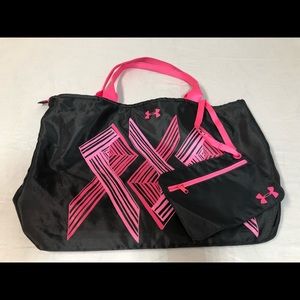 Pink Under armour bag